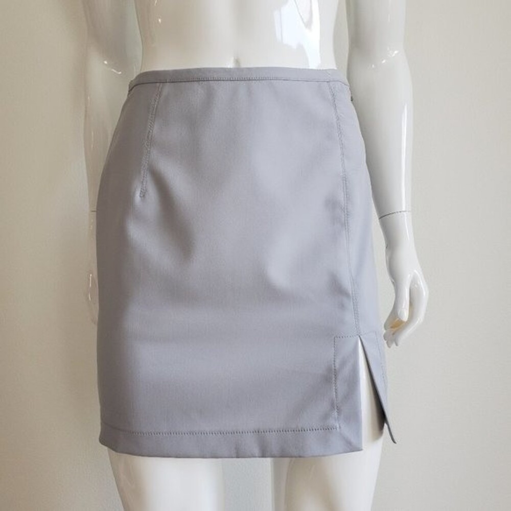 Vintage Y2K Gray Mini Skirt